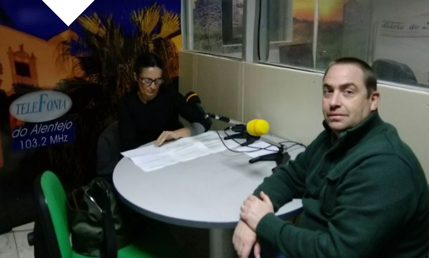 Programa na rádio com Quinta Aromática