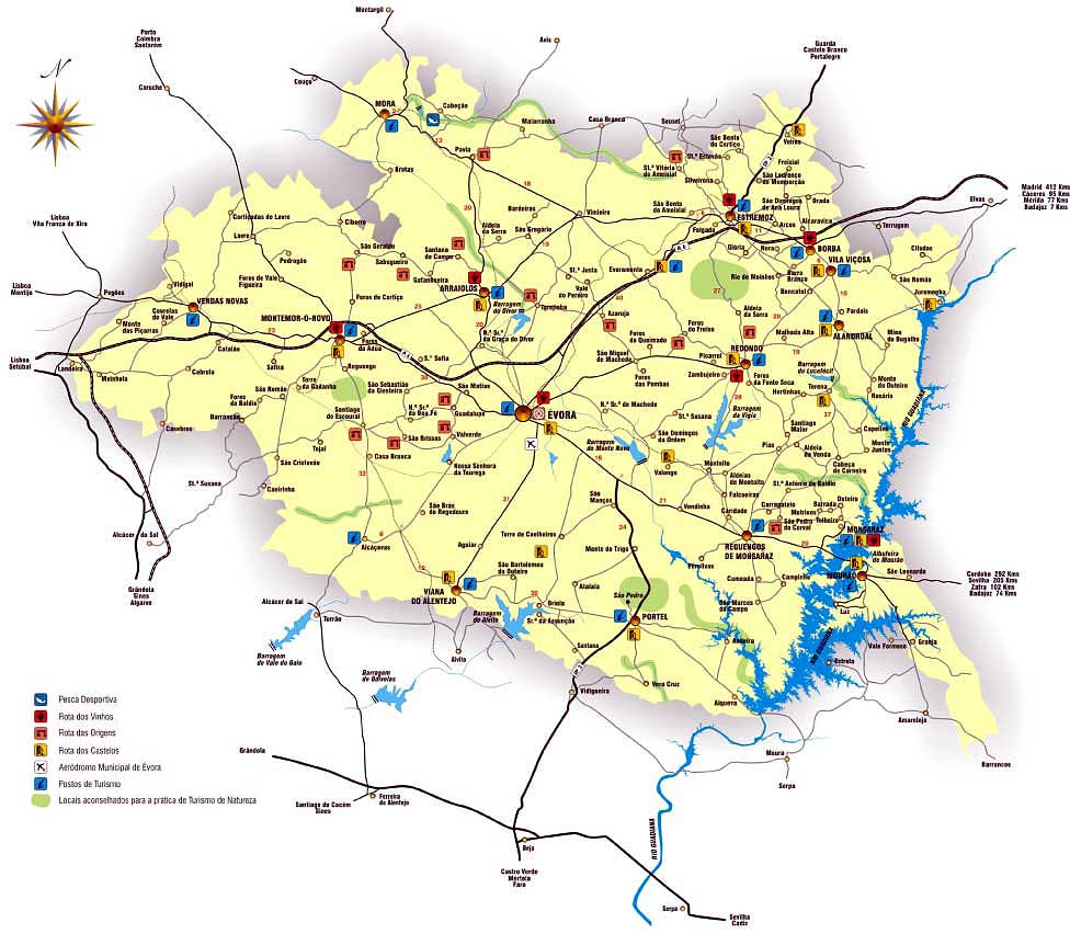 Mapa &Eacute;vora